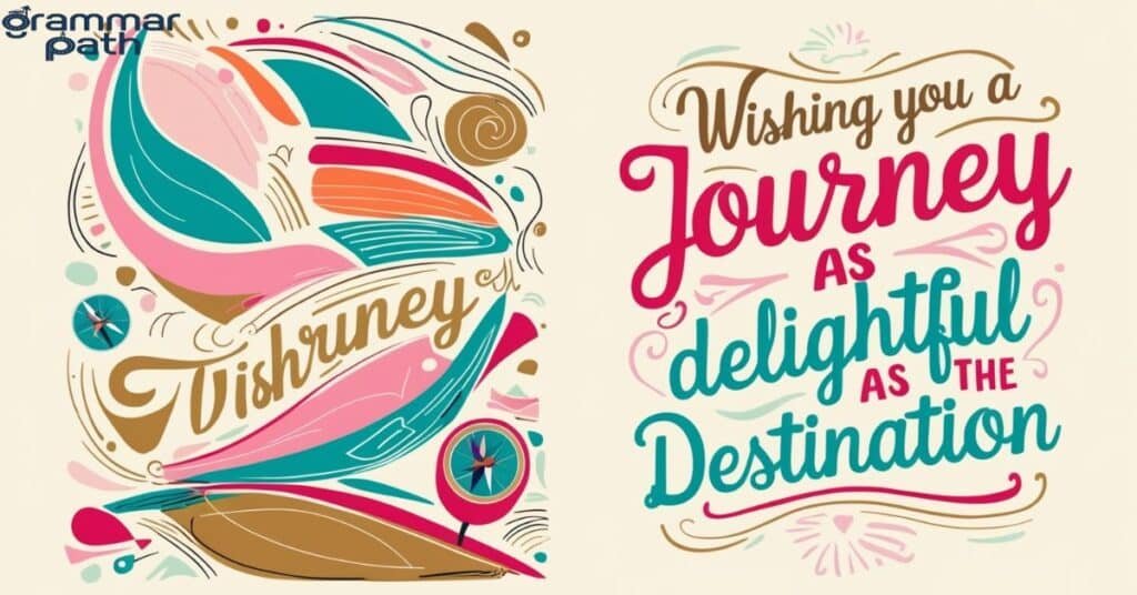 "Wishing you a journey as delightful as the destination"