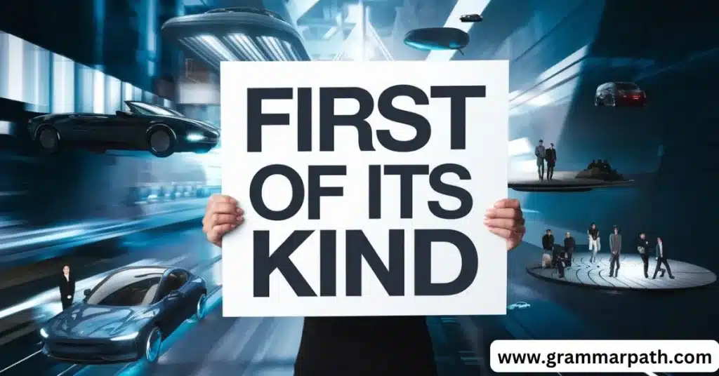 20 Synonyms for “First of Its Kind” (With Example)