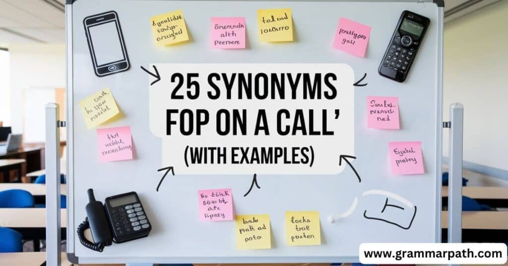 25 Synonyms for “Hop on a Call” (With Example)