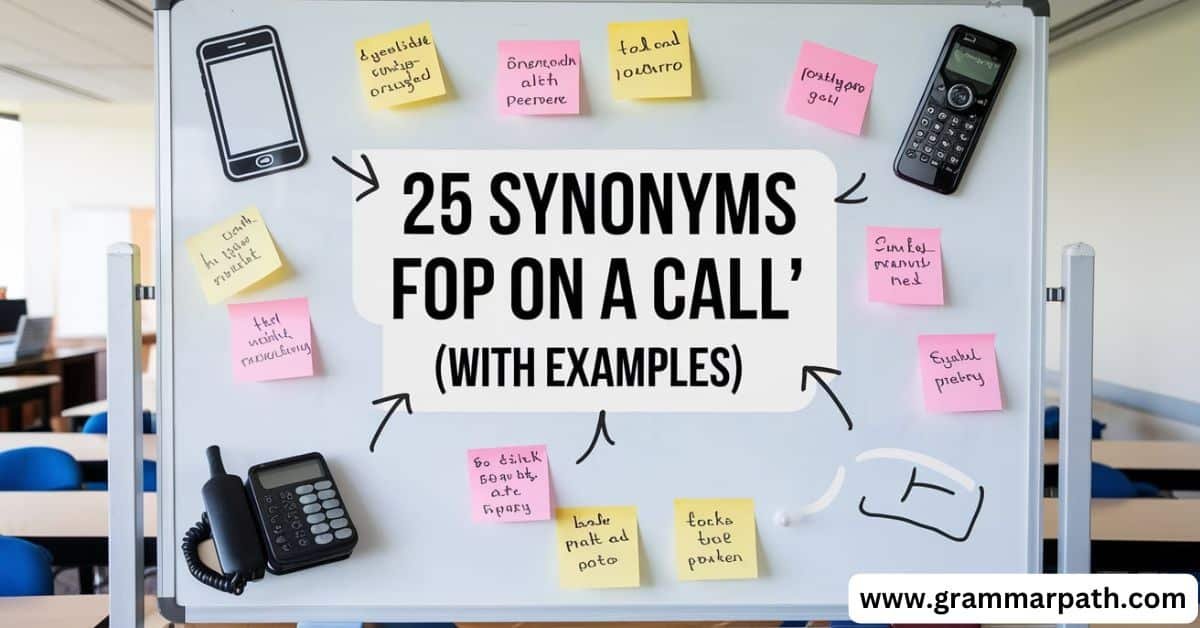 25 Synonyms for “Hop on a Call” (With Example)